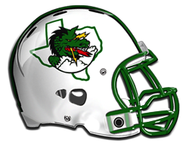 Carroll Dragons football helmet